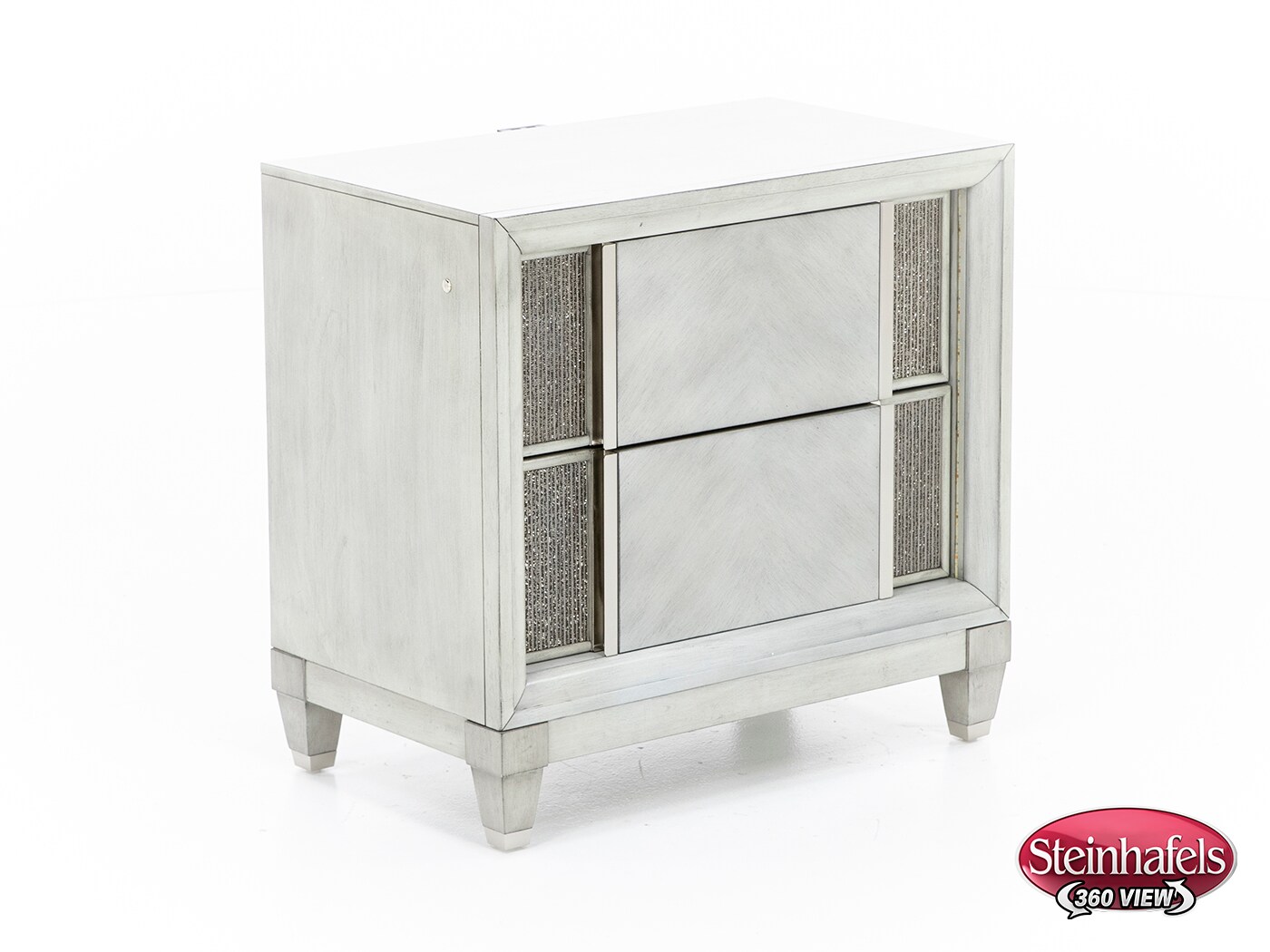 hukl silver two drawer  image   