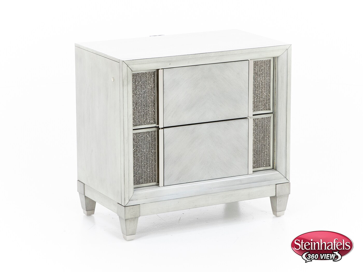 hukl silver two drawer  image   