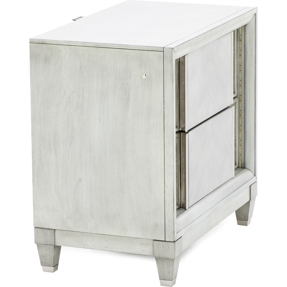 hukl silver two drawer   