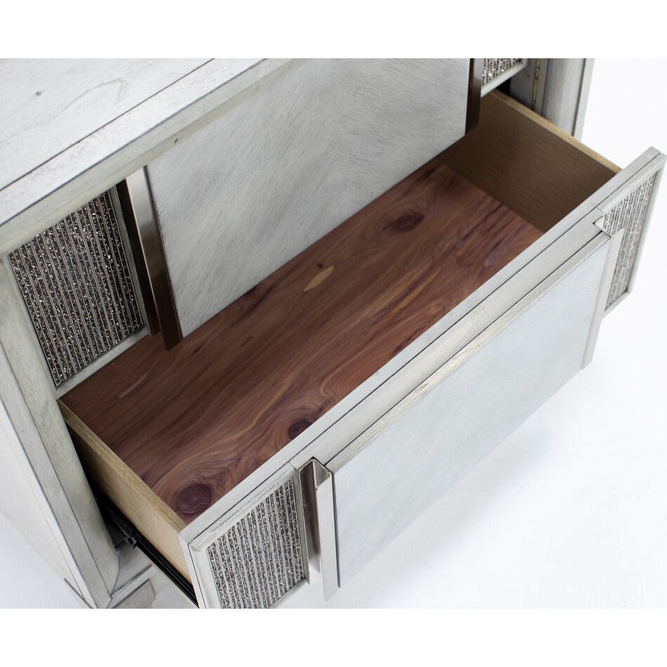hukl silver two drawer   