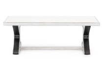 hukl white cocktail table   