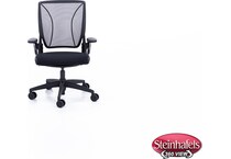 humn black desk chair  image   