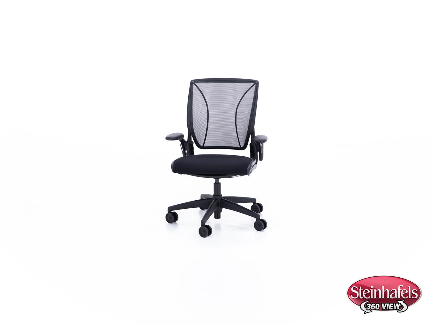 humn black desk chair  image   