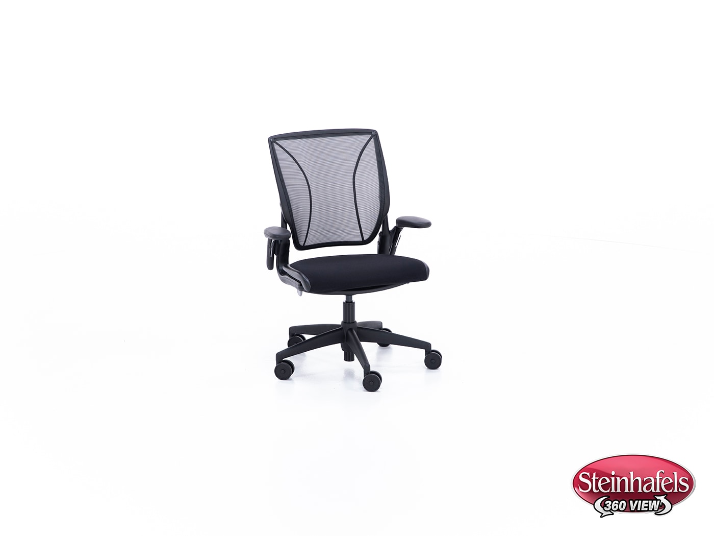 humn black desk chair  image   