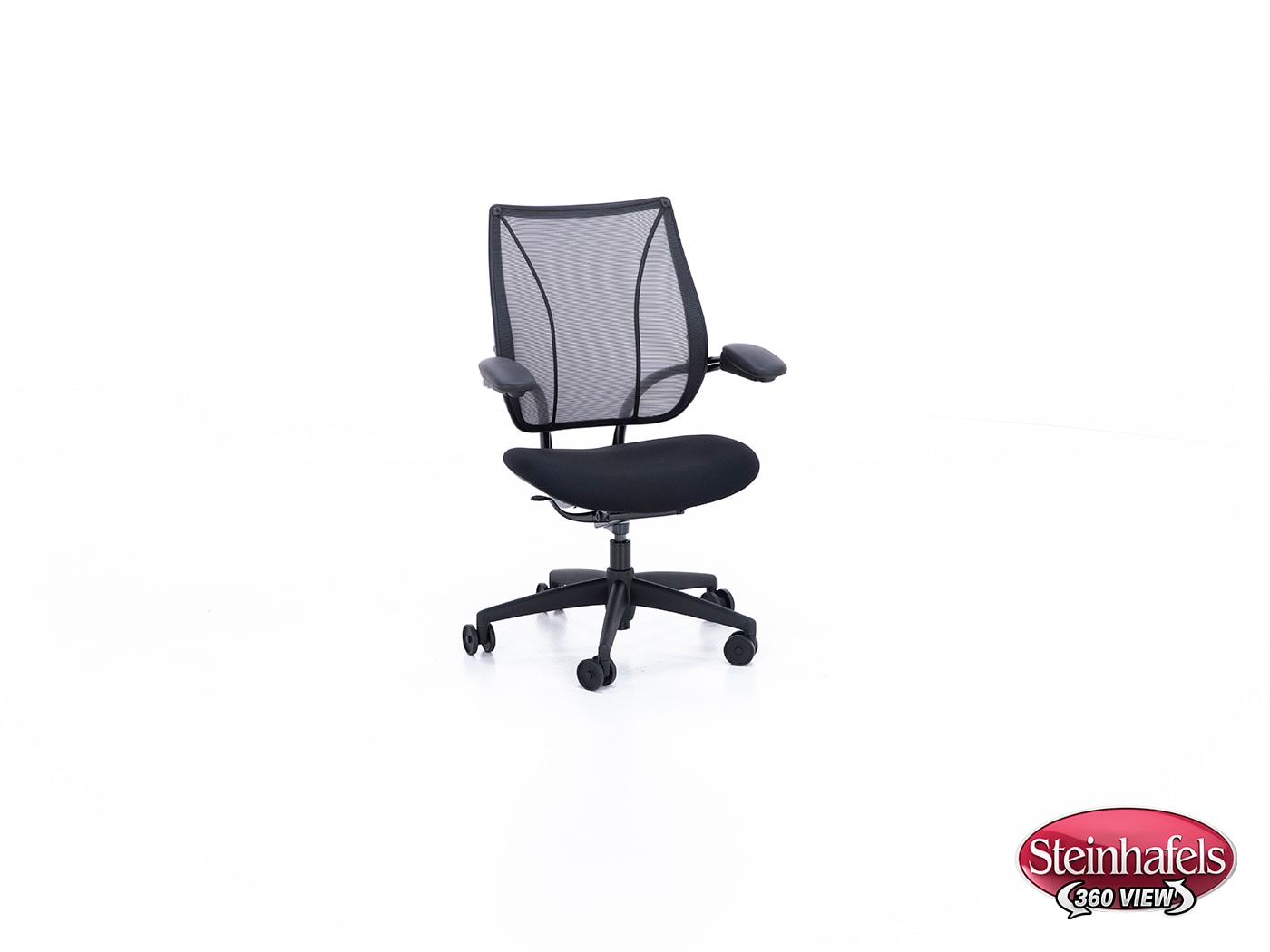 humn black desk chair  image   