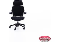 humn black desk chair  image   