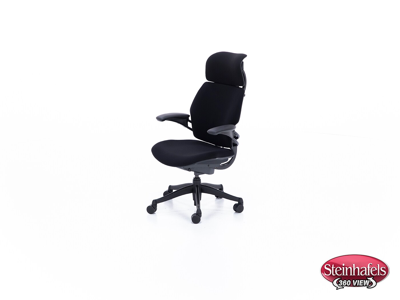 humn black desk chair  image   