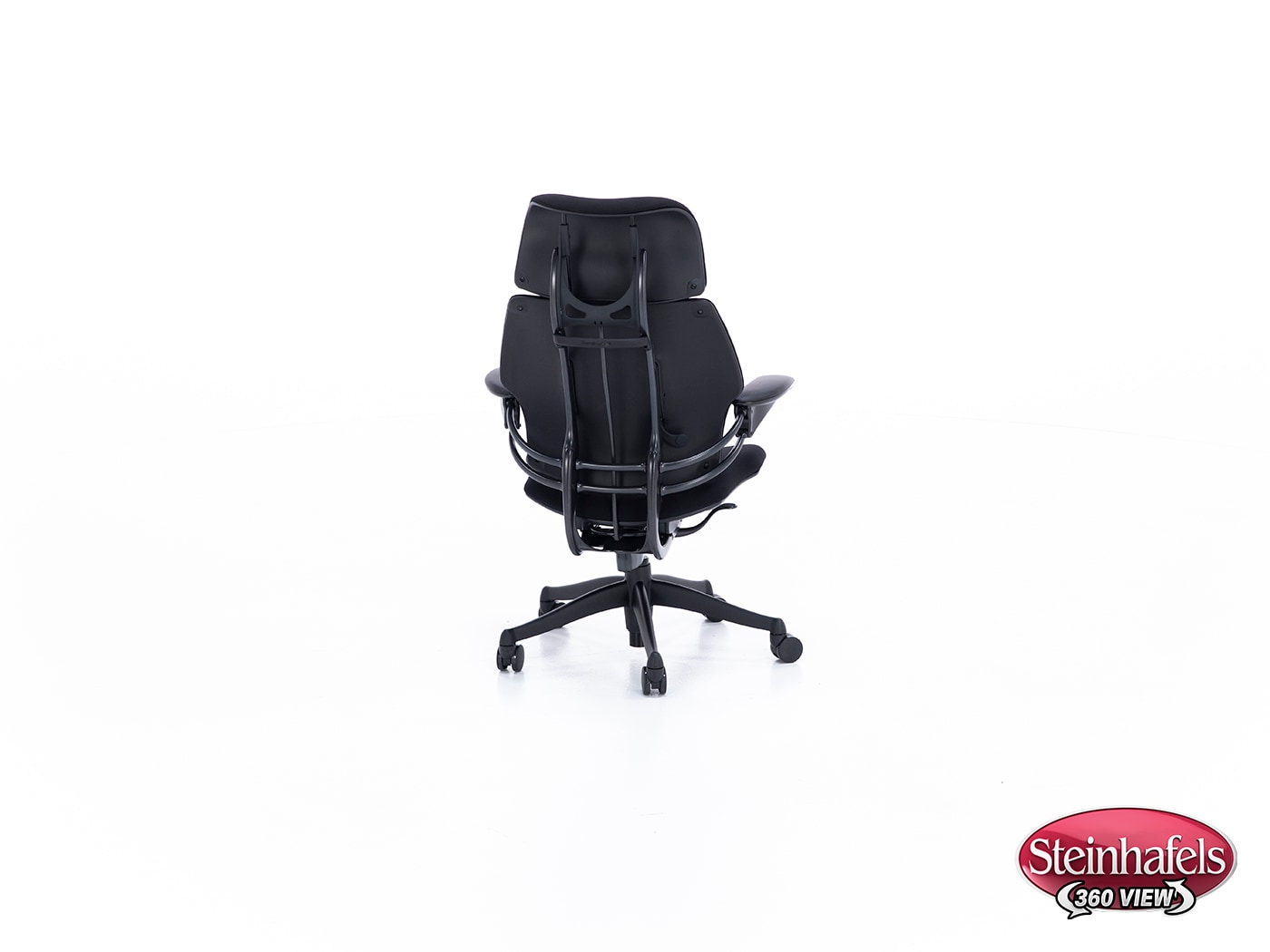 humn black desk chair  image   