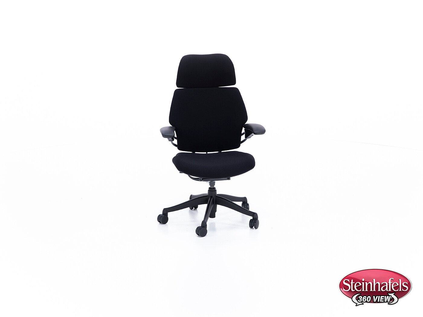 humn black desk chair  image   