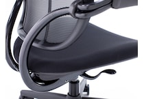 humn black desk chair   