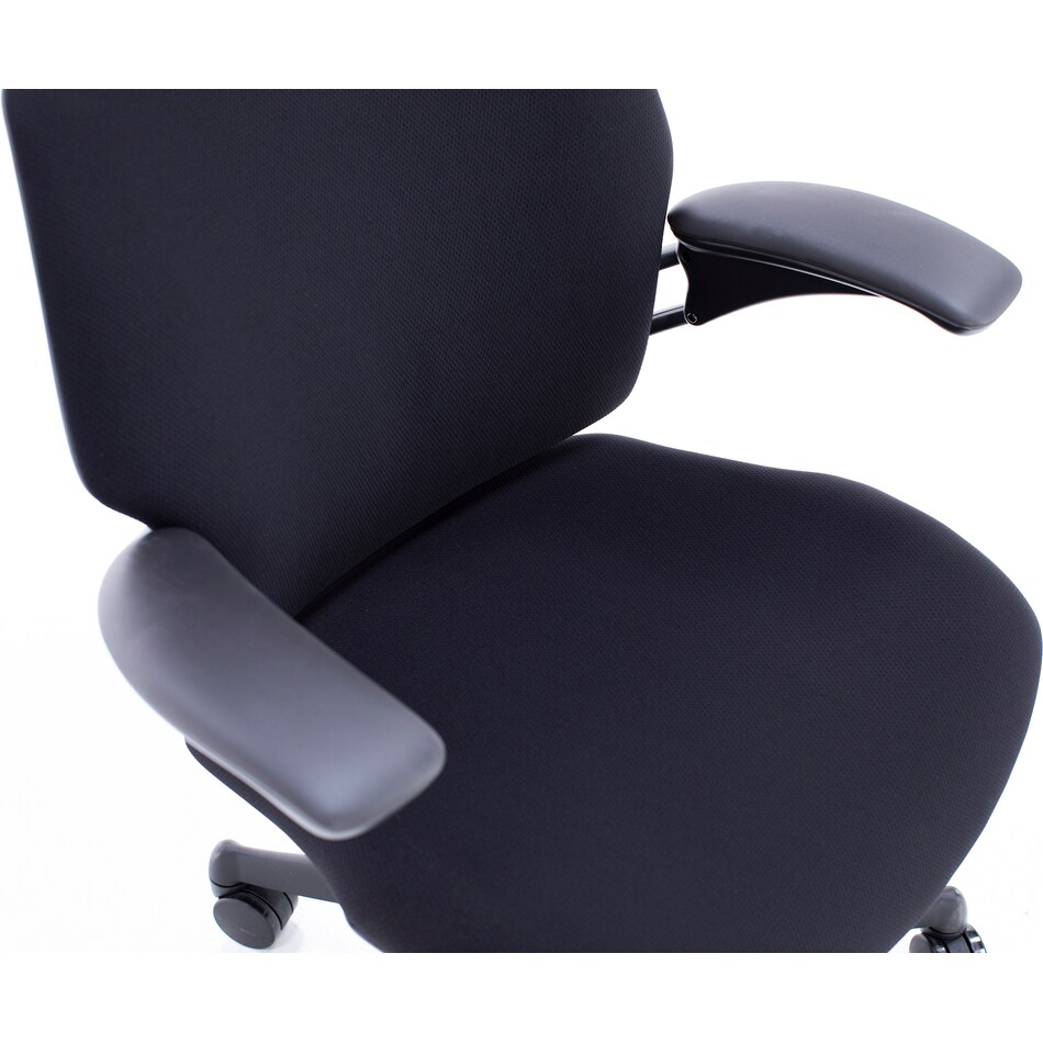 humn black desk chair   