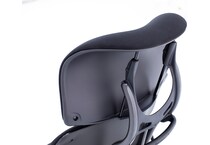 humn black desk chair   