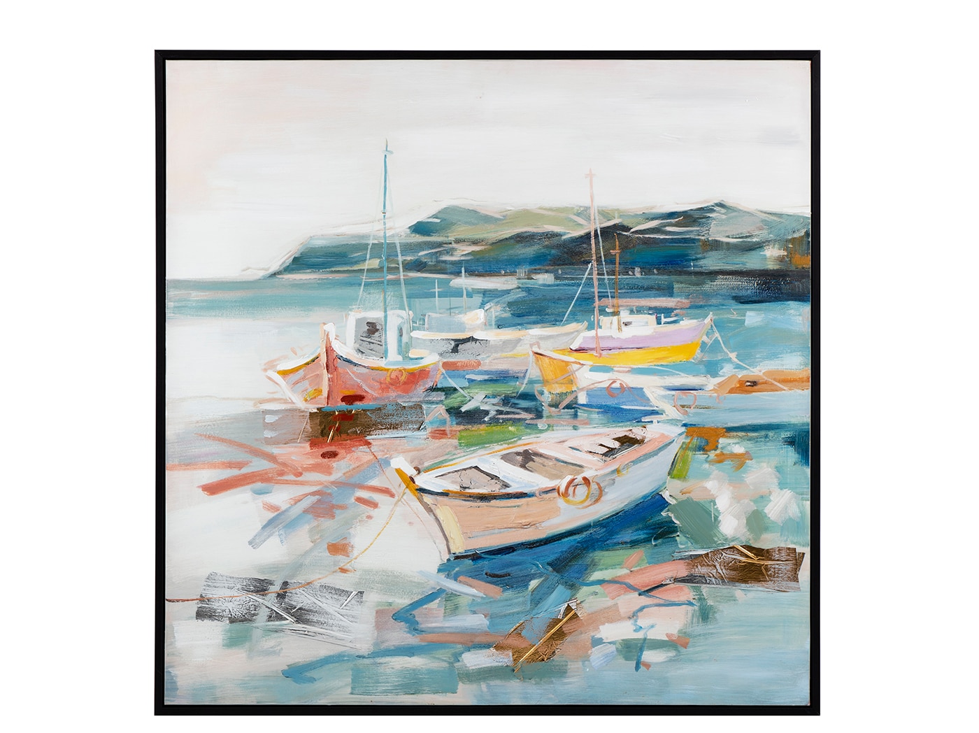 P50号】good blue(cave) 油絵 oil painting P50号】good blue(cave