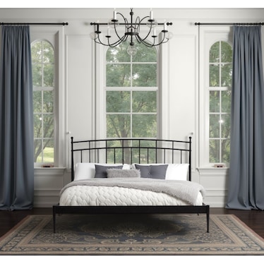 Traditional Metal Bed