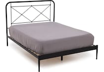 intc black queen bed package mqp  