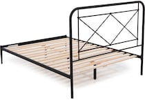 intc black queen bed package mqp  