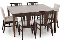 intc brown inch standard height rectangle   