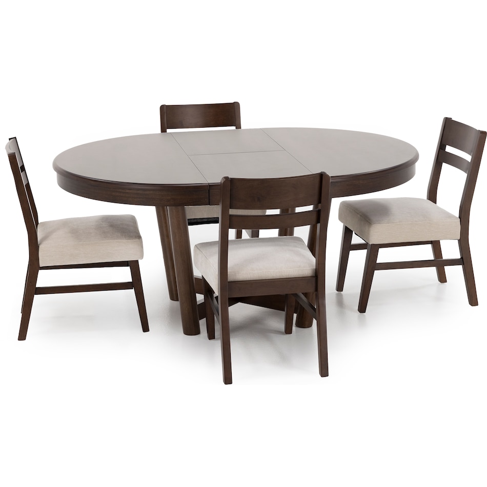 intc brown inch standard height round oval   
