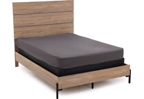 intc brown full bed package fp  