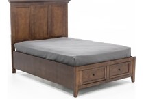 intc brown full bed package fsp  