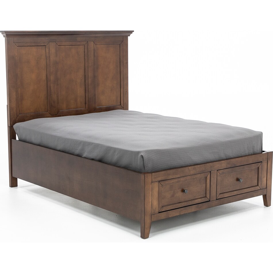 intc brown full bed package fsp  