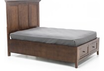intc brown full bed package fsp  