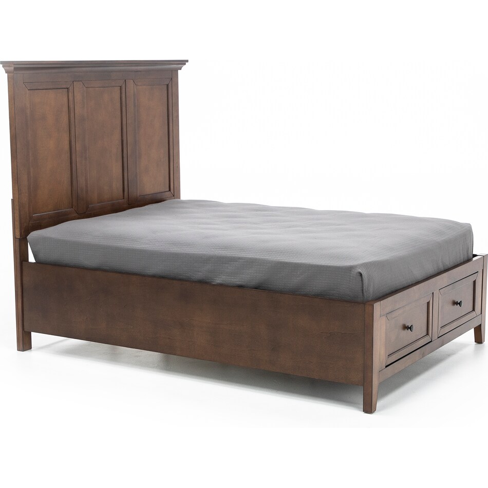 intc brown full bed package fsp  