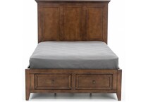 intc brown full bed package fsp  