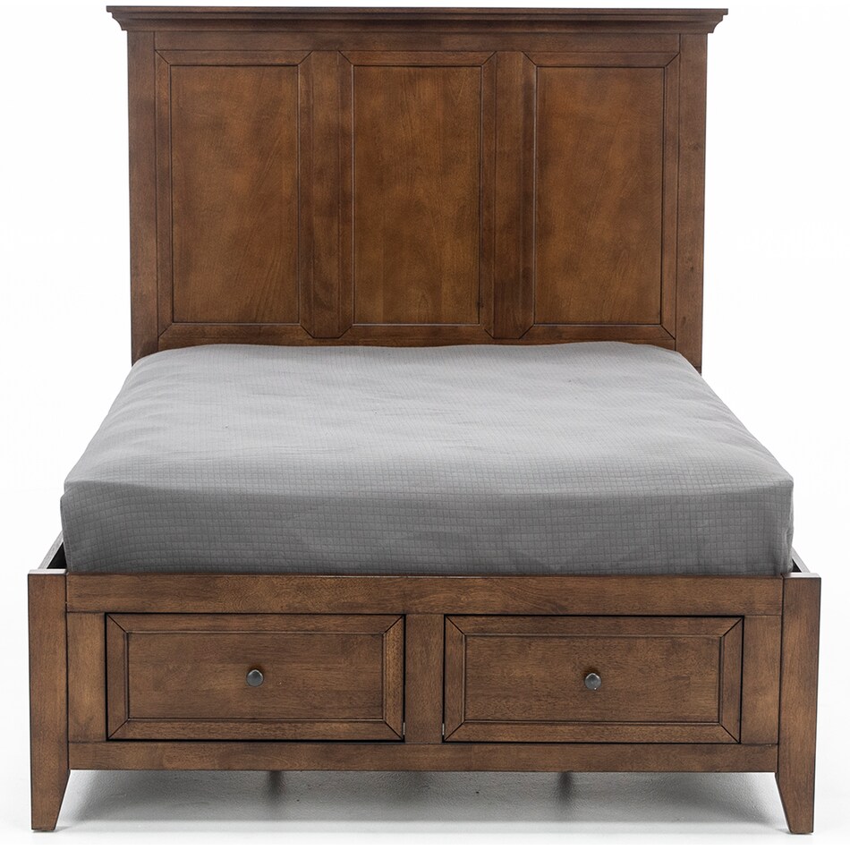 intc brown full bed package fsp  