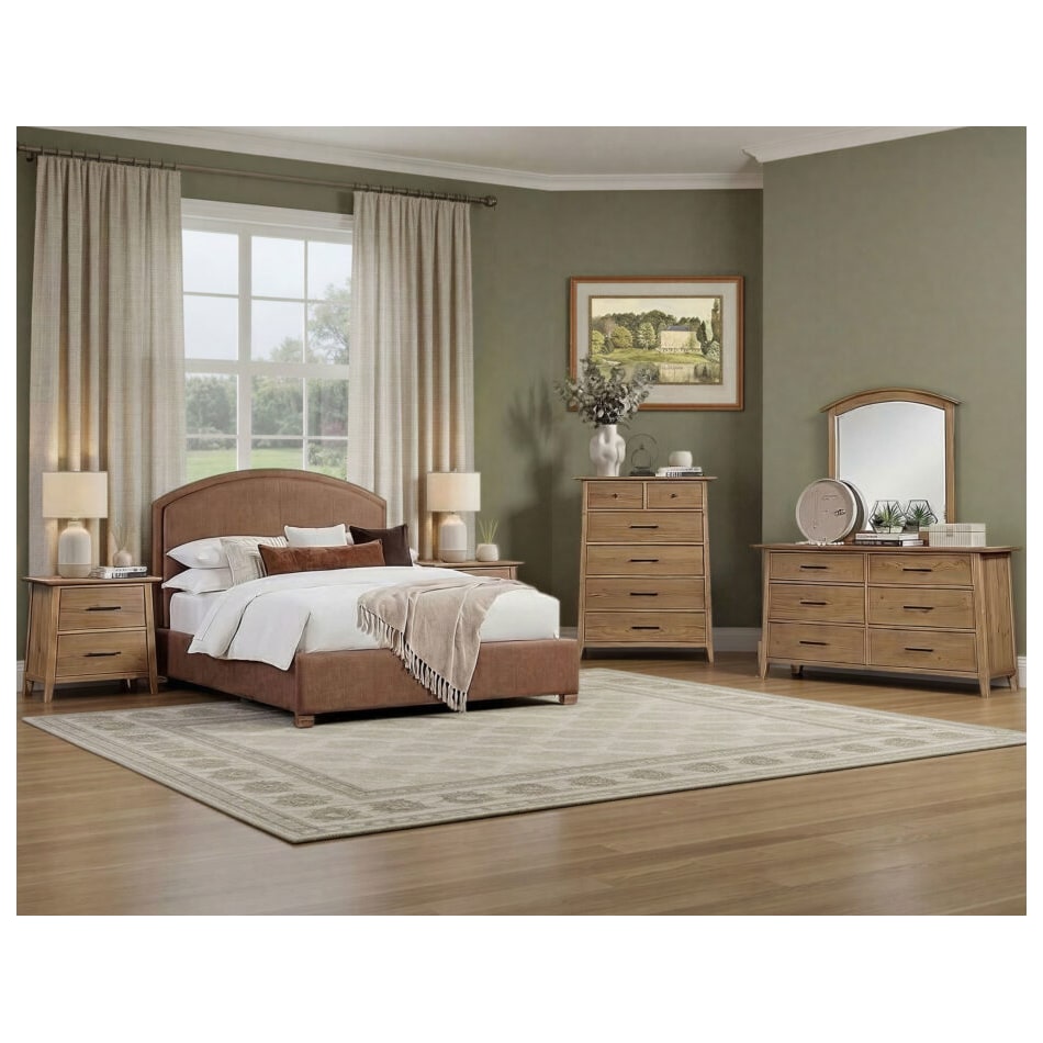 intc brown queen bed package lifestyle image uqp  