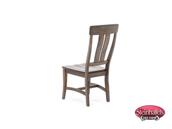 intc brown standard height side chair  image   