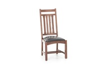 intc brown standard height side chair   