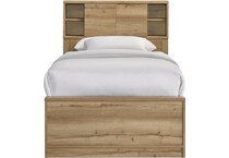 intc brown twin bed package btp  