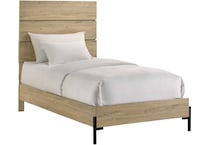 intc brown twin bed package tp  