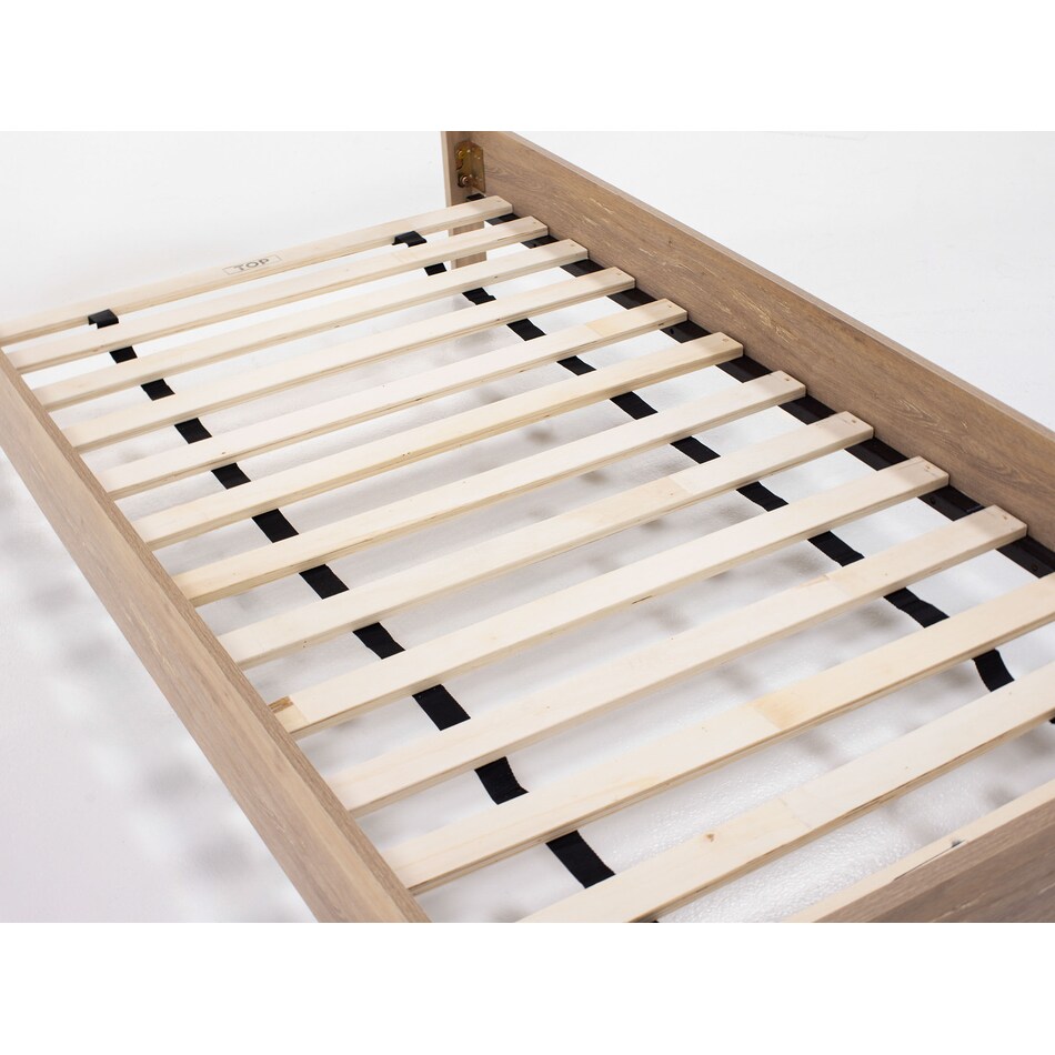 intc brown twin bed package tp  