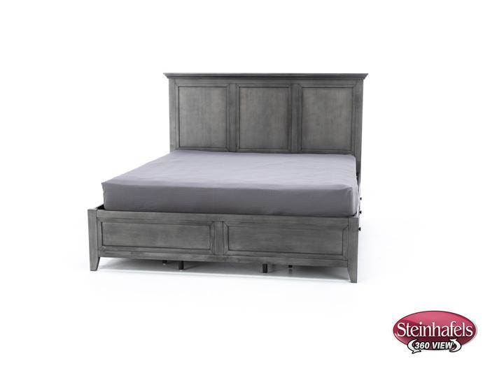 intc grey king bed headboard  image kp  