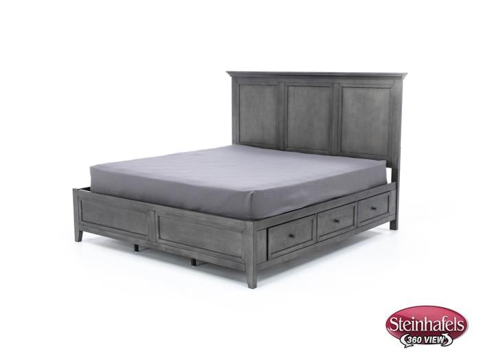 intc grey king bed headboard  image kp  