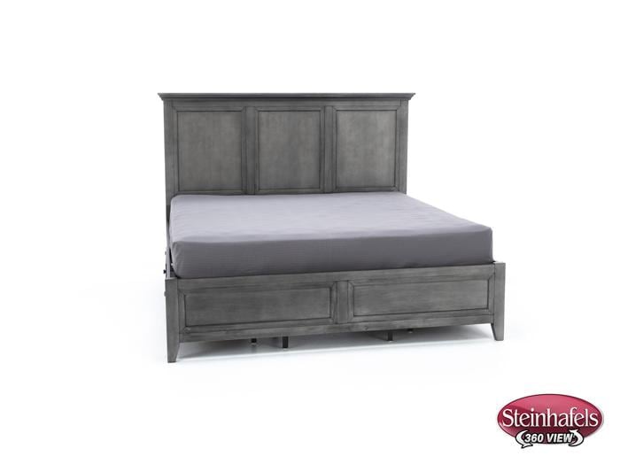 intc grey king bed headboard  image ksb  