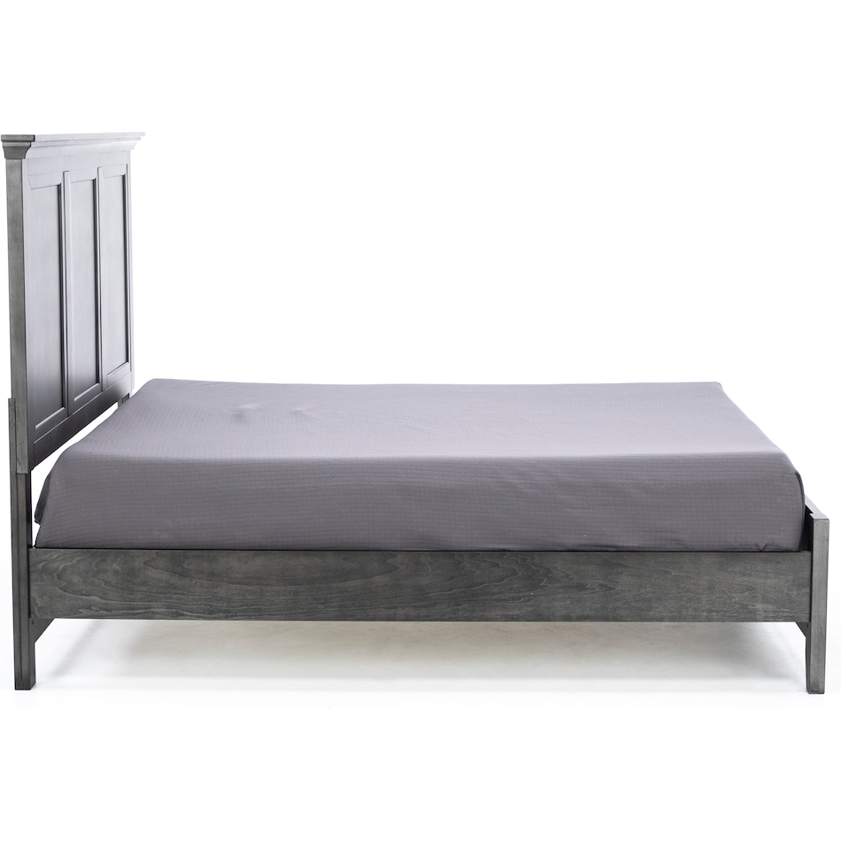 intc grey king bed headboard kp  