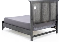 intc grey king bed headboard kp  