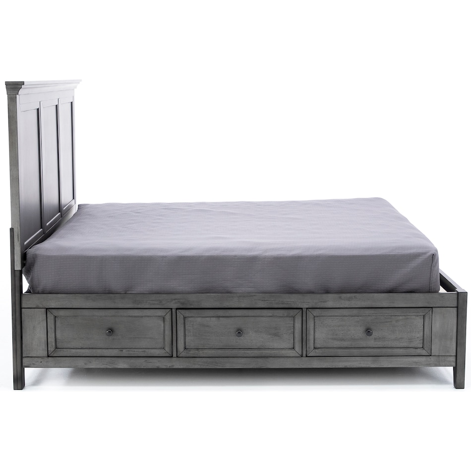 intc grey king bed headboard ksb  