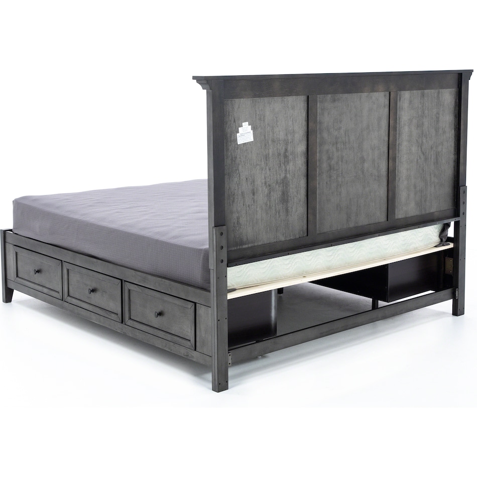 intc grey king bed headboard ksb  