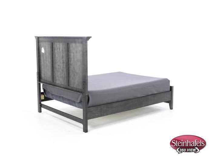 intc grey queen bed headboard  image qp  