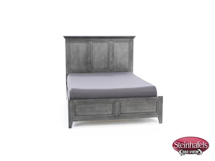 intc grey queen bed headboard  image qp  