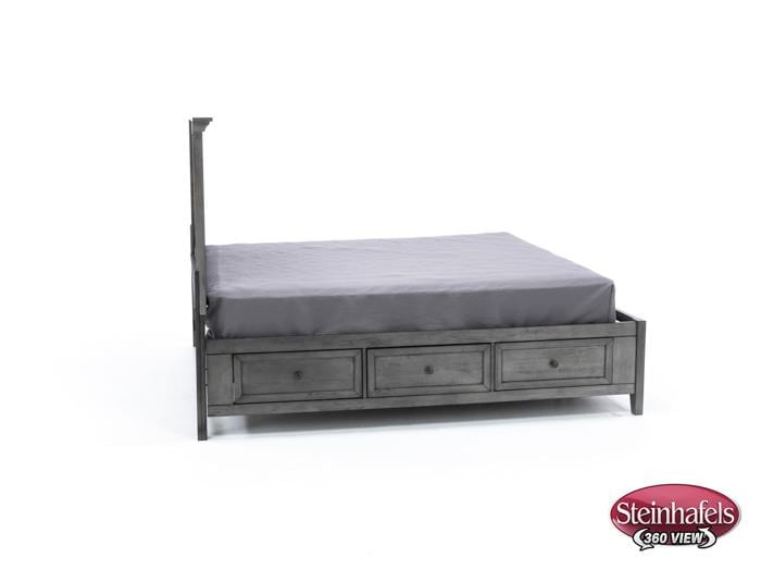 intc grey queen bed headboard  image qp  