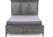 intc grey queen bed headboard qp  