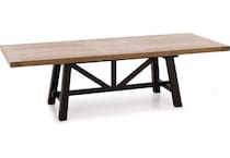 intc rustic wheat & raven inch standard height rectangle pk  