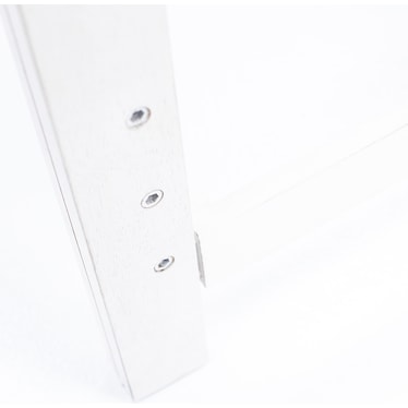 San Mateo Panel Headboard In White / - King