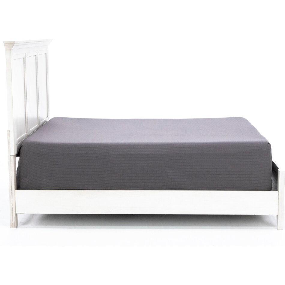 intc white queen bed headboard qwp  