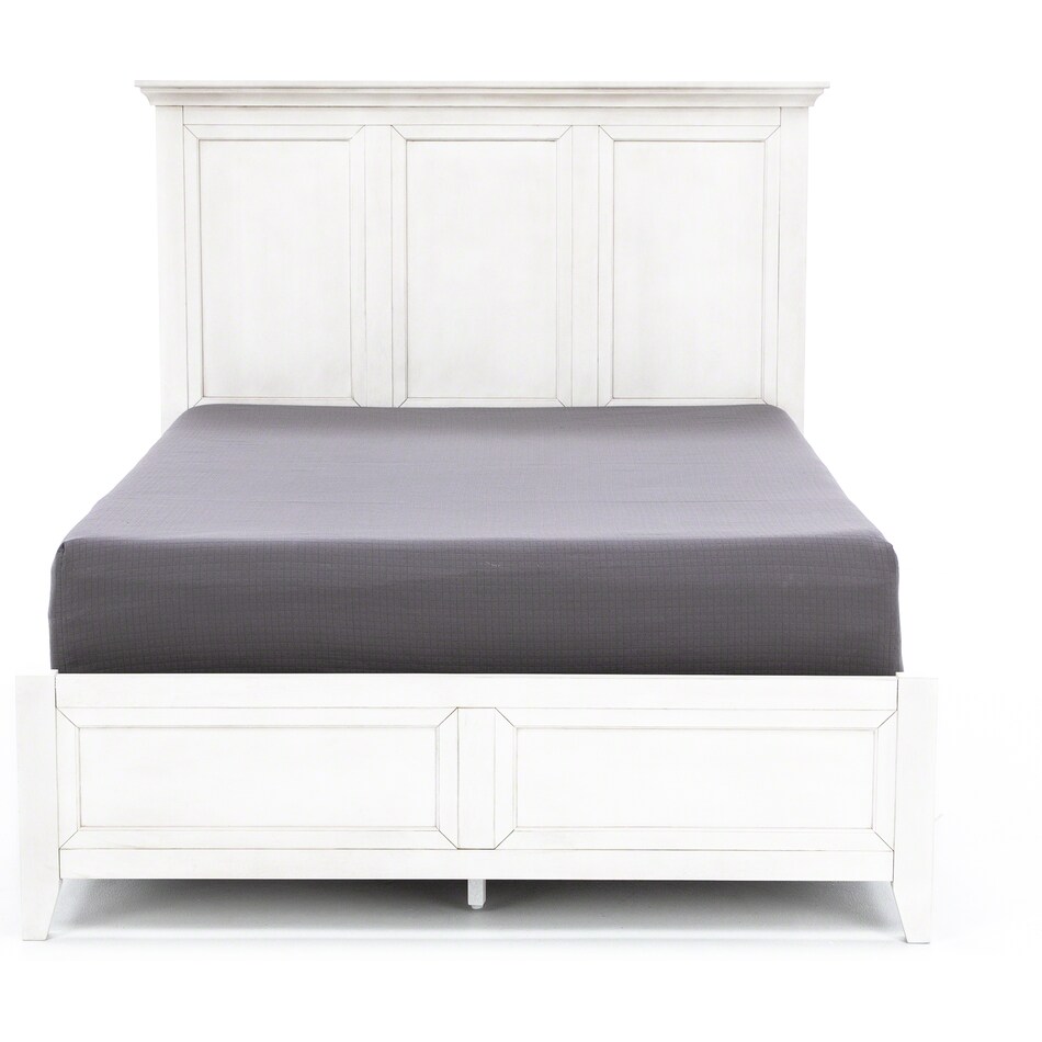 intc white queen bed headboard qwp  